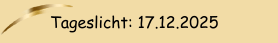 Tageslicht: 17.12.2025