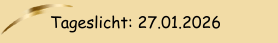 Tageslicht: 26.01.2026